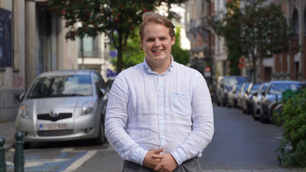 Bas Vanhullebusch is de nieuwe voorzitter van de Vlaamse Scholierenkoepel